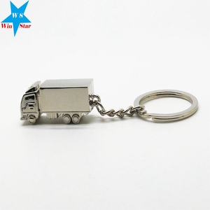 Fashion Novelty Items Keyring Green Lucky <strong>Key</strong> Chain Ring Four Leaf Clover Metal Keychain - Product Image 4