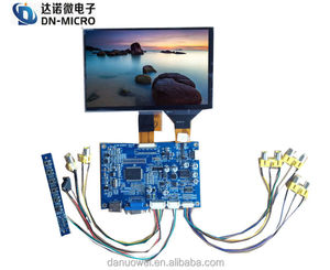 液晶面板控制板支持HDMl + CVBS + VGA信号输入薄膜晶体管液晶驱动板 - Product Image 4