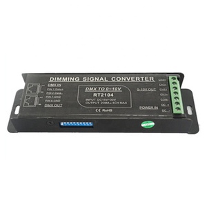 <strong>3</strong> Years Warranty 4CH DMX to 0 10V Converter - Product Image 1