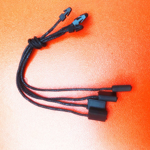 Cuerdas de etiquetas colgantes de nailon negro de 6 pulgadas, 1000 Uds., fácil de conectar, cierre a presión, sujetadores de bucle, lazos de gancho para camisas y zapatos al por menor - Product Image 1