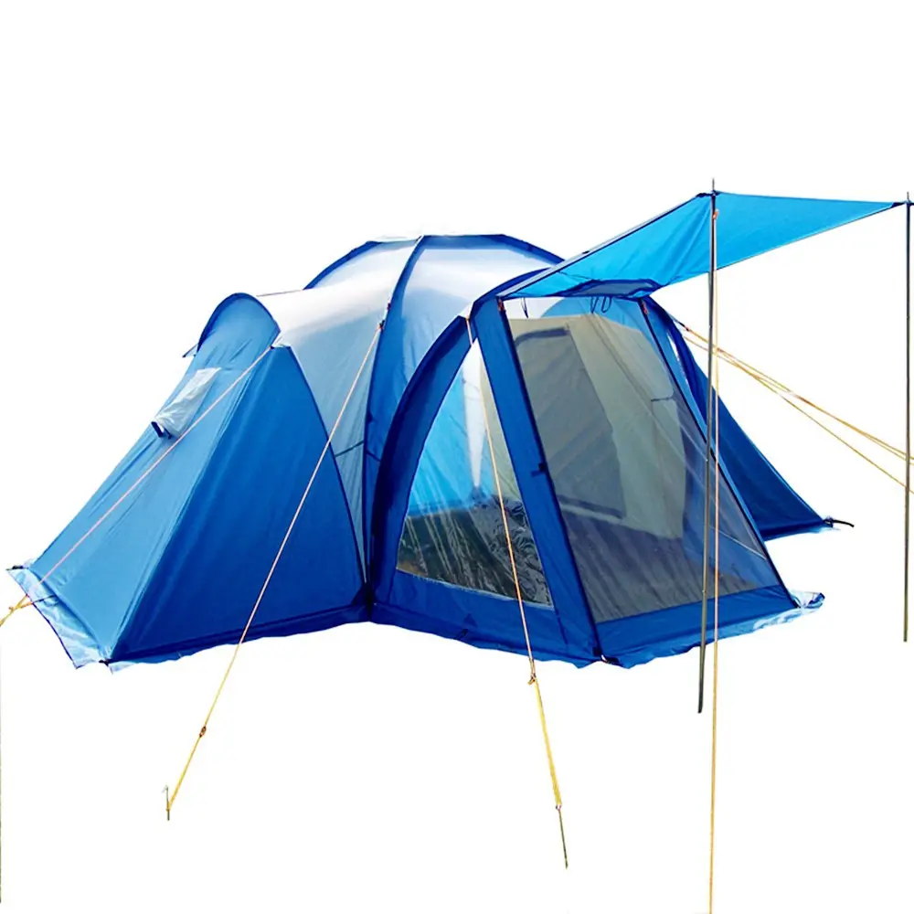 고품질 야외 6 8 명 가족 캠핑 텐트