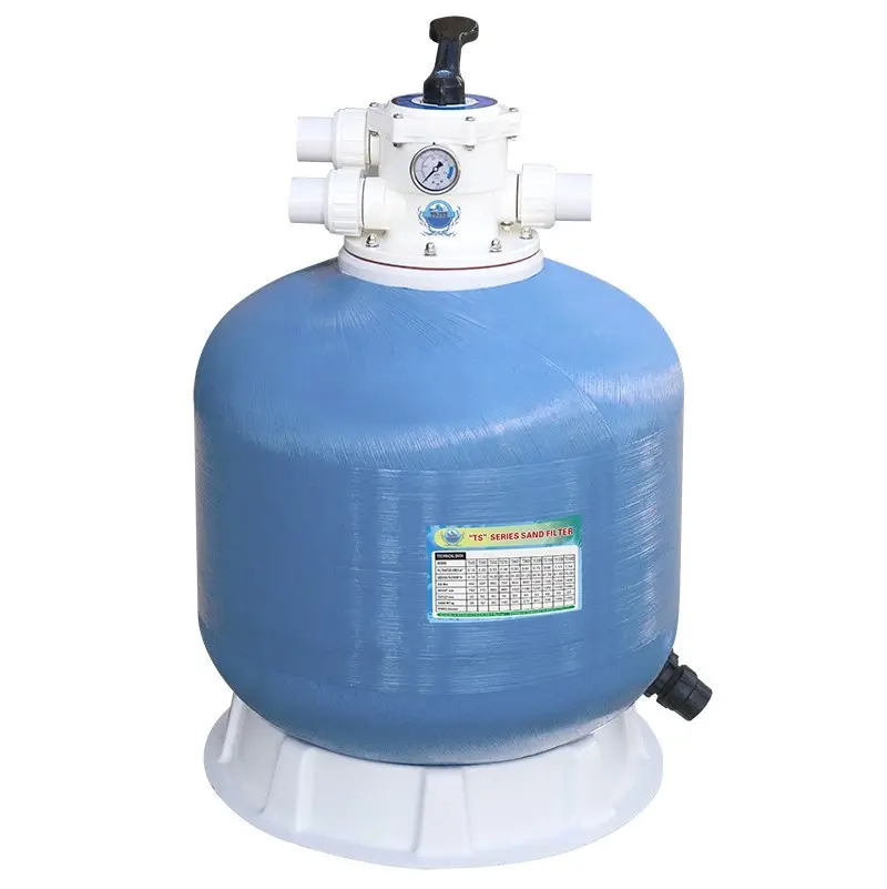 Cleanwell Top Valve, 1.5 inch/2 inch 6 way 16 to 56 inch In-ground Swimming Pool Fiberglass Sand Filter