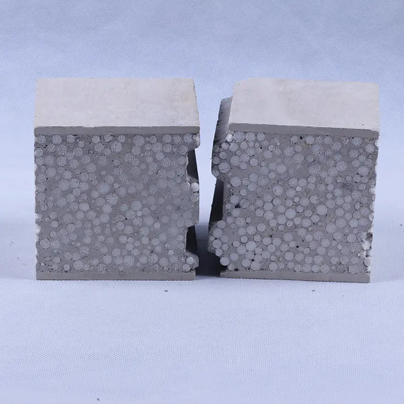 Carga Vertical de 90mm de EPS cemento Sandwich MGO Panel de pared