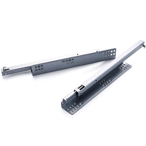 Tùy Chỉnh Dưới Núi Giấu Quadro Runner Đường Sắt Ngăn Kéo Mềm Đóng Duy Nhất Mềm Đóng Đôi Ngăn Kéo Trượt - Product Image 6