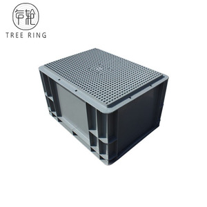 Hard Colorful Stackable <strong>Euro</strong> Plastic Packaging <strong>Boxes</strong> for Automotive ,size <strong>400</strong>*300*230 mm - Product Image 3