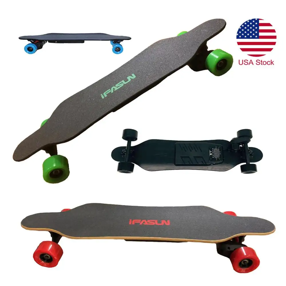 Top 1 Beste Verkäufer USA Lager Fabrik OEM 30MPH Angehoben Bord Elektrische Skateboard Mit APP