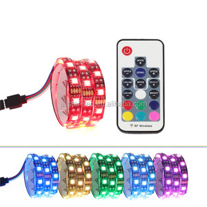 Светодиодная лента RGB с магнитным креплением, полный комплект для ПК, корпуса компьютера, интерфейса питания SATA, фиксируется на магните, цветной пульт дистанционного управления - Product Image 3