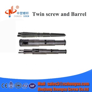 80/156 <strong>Conical</strong> <strong>Twin</strong> <strong>Screw</strong> <strong>Barrel</strong> for Plastic Extrusion Machine Spare Parts
