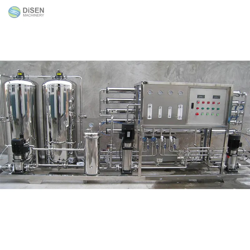 Macchina automatica dei sistemi di purificazione dell'acqua/attrezzatura del sistema di trattamento delle acque/impianto di imbottigliamento dell'acqua potabile in vendita