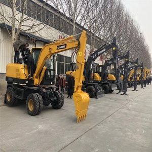 挖掘机厂家直销小型轮式挖掘机 7t 8t 价格