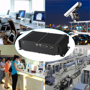 Industrial <strong>Computer</strong> with 2*LAN RJ45 Gigabit Ethernet 64Gb 128GB SSD 2Gb Ram Intel Atom CPU Mini PC - Product Image 3