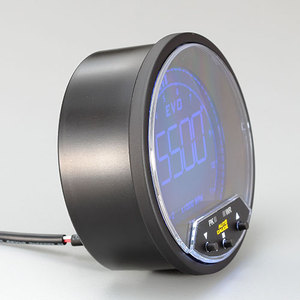 Light Weight Colored 85mm Digital Auto KMH <strong>MPH</strong> Speedometer - Product Image 3
