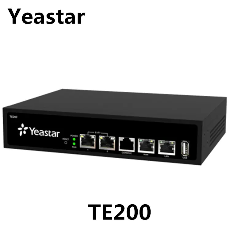 Yeastar TE200 E1/T1/PRI VoIPゲートウェイは、さまざまなISDN PBX、IP-PBX、ソフトスイッチと互換性があります