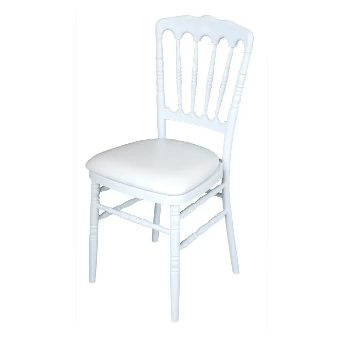 event furniture white resin napoleon chair for outside