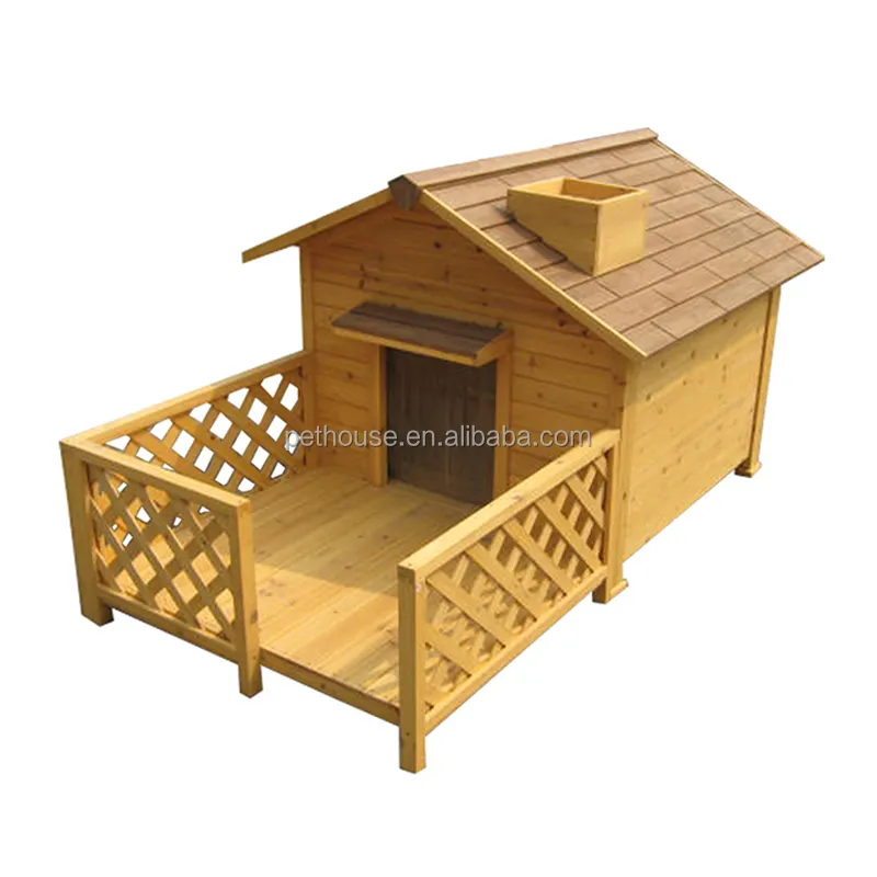 Bán Buôn Ngoài Trời Lớn Bằng Gỗ Dog House Nhà Máy Để Bán