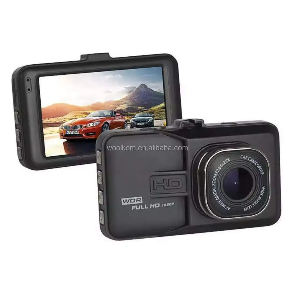 3-дюймовый Full HD 1080P Dash Cam Hands-Free ночного видения Автомобильный видеорегистратор DVR