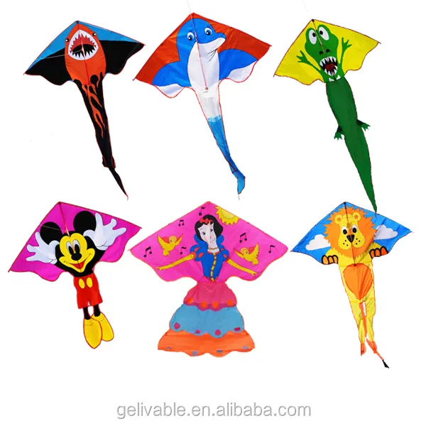 Wholesale various shape kites for kids
