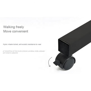 Mobile Bedside <strong>Table</strong> <strong>Rolling</strong> Laptop Stand Height Adjustable <strong>Computer</strong> <strong>Table</strong> Study Desk with 4 Wheels for Bed Sofa Reading - Product Image 6