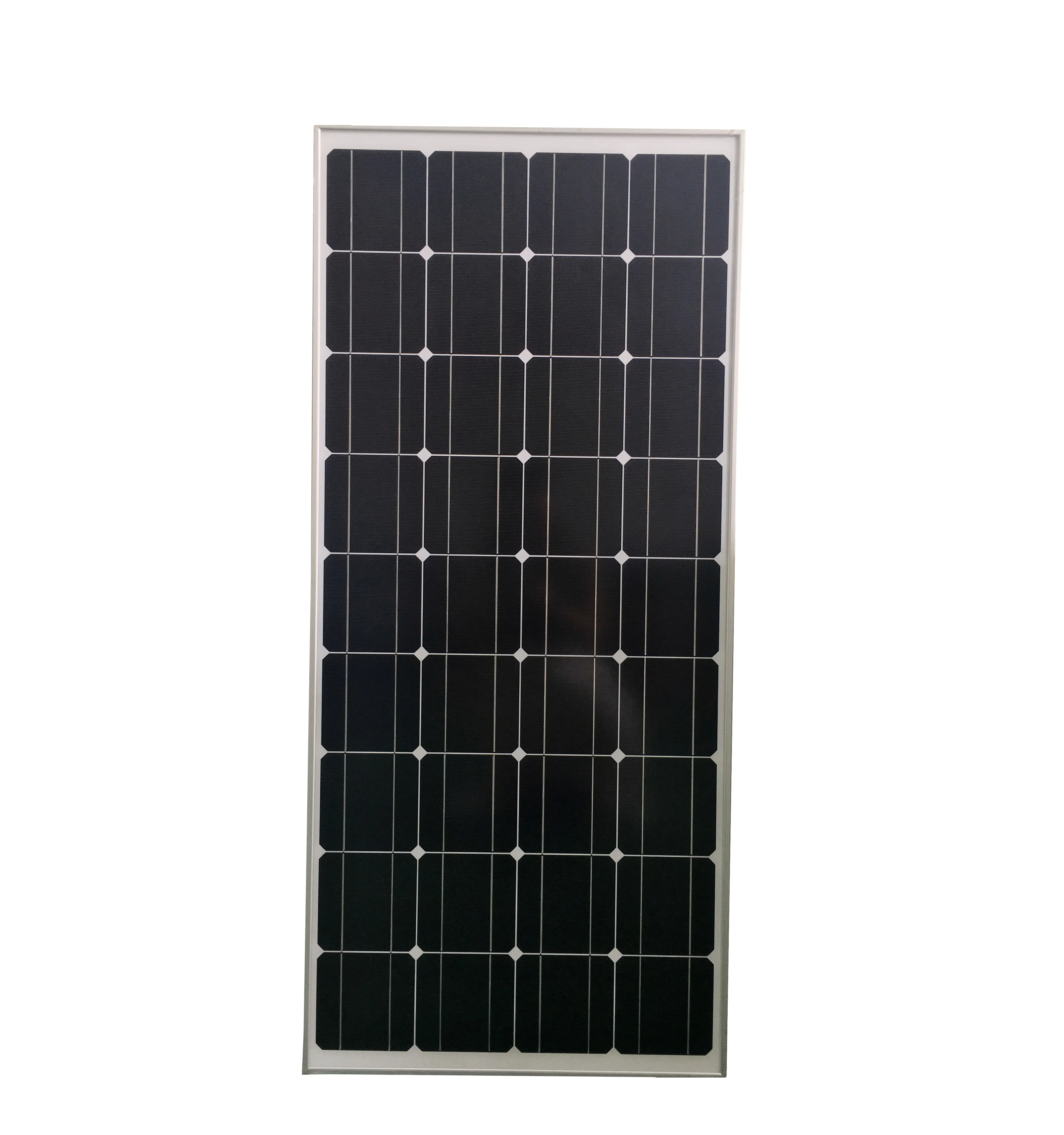 100 W Monocrystalline 실리콘 강화 유리 태양 전지 모듈 알루미늄 프레임 12 v 배터리 빛 전원 충전기