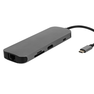 9 in 1 USB3.1 <strong>Multi</strong> Ports <strong>Adapter</strong> to HDMI , RJ45 Ethernet , 3 USB3.0A , SD , TF , 3.5mm <strong>Audio</strong> , and PD Type C Hub - Product Image 4