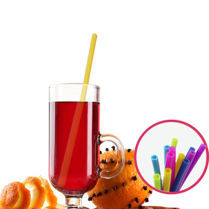 酒吧配件可重复使用的5毫米和6毫米直径硅胶吸管 - Product Image 4