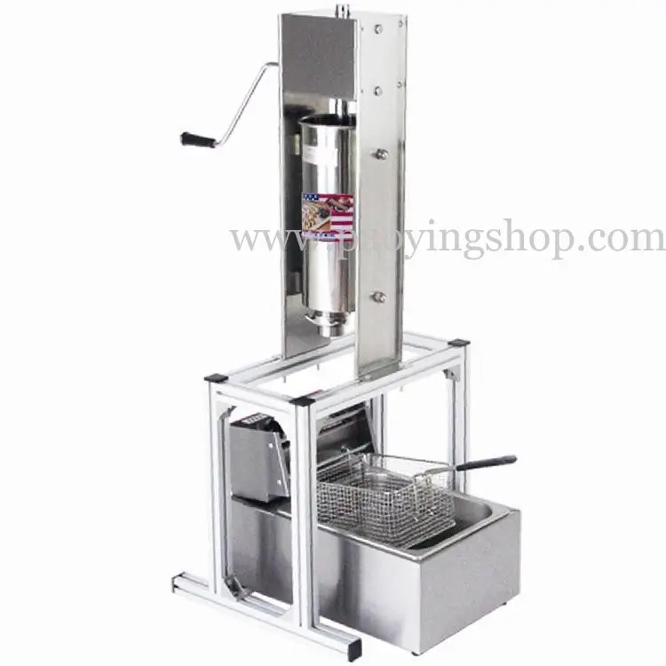 Máquina de Churros OEM ODM, Manual de servicio pesado, Vertical, 5L, Española