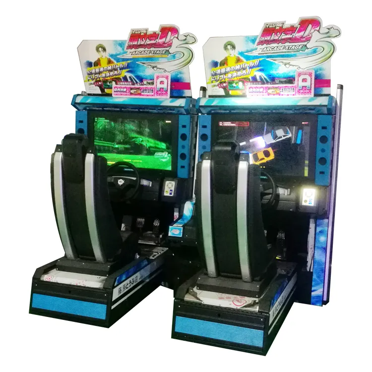 4D inicial D 5 diversión carreras coche conducción Arcade simulador juego coche carrera máquina