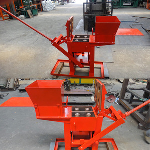 Ручной пресс QMR2-40 руководство блока машина изготовляющая кирпичи - Product Image 5