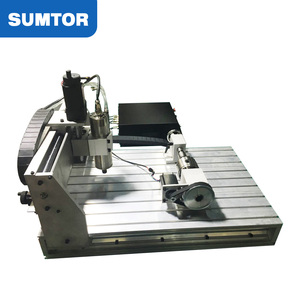 Máquina de grabado de madera cnc 4060 Con Enrutador giratorio, kit de enrutador cnc de 4 ejes para tallado de madera - Product Image 3