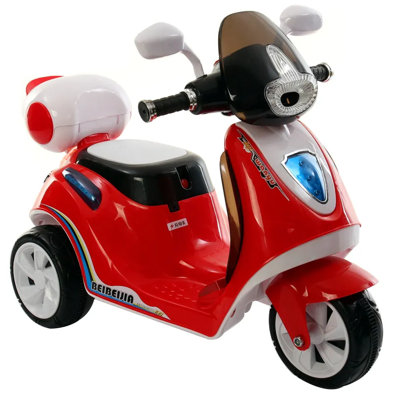 חשמל רכב לילדים זול 6V ילד חשמלי צעצוע אופנוע עם אור וצליל לילדים