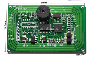 Lettore RFID attivo a lungo raggio Taidacent 13.56mhz modulo RFID a lungo raggio RS232 TTL lettore di schede di controllo accessi porta seriale