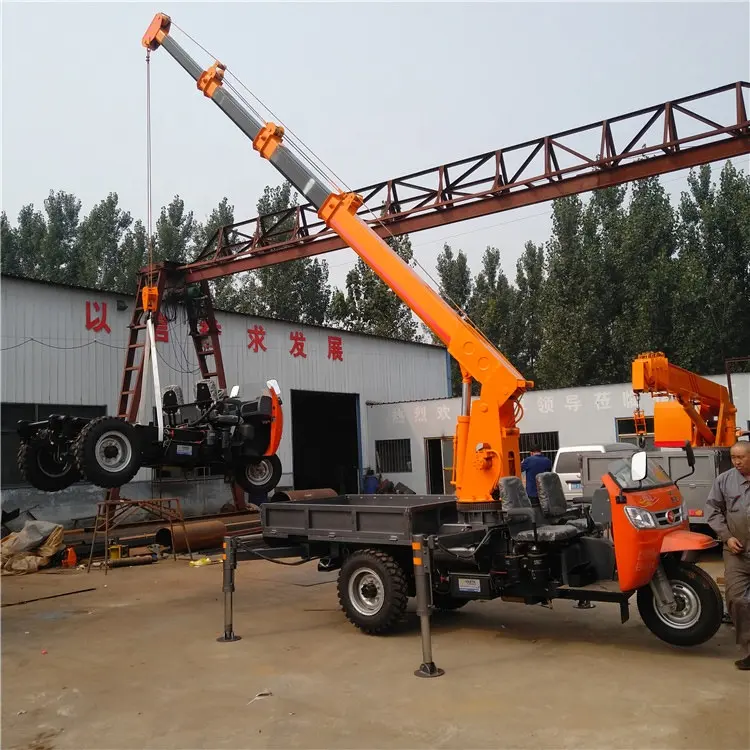 Shifeng Wuzheng three-wheeled crane crane Hydraulic engineering three-wheeled crane