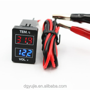 LED Multimeter Spannung Strom Leistung Temperatur Kapazität Zeit tester