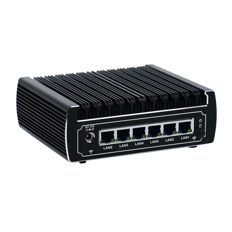 Iwill Pfsense Mini Firewall Pc I5 7200u X86 6 Nic Ethernet Poorten Barebone Fanless Vpn Router Voor Netwerkbeveiliging