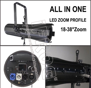 200W / 300W Zoom Profile Spot Light 97 <strong>CRI</strong> 18-38 Manual Zoom <strong>Led</strong> Exhibition Light - Product Image 3