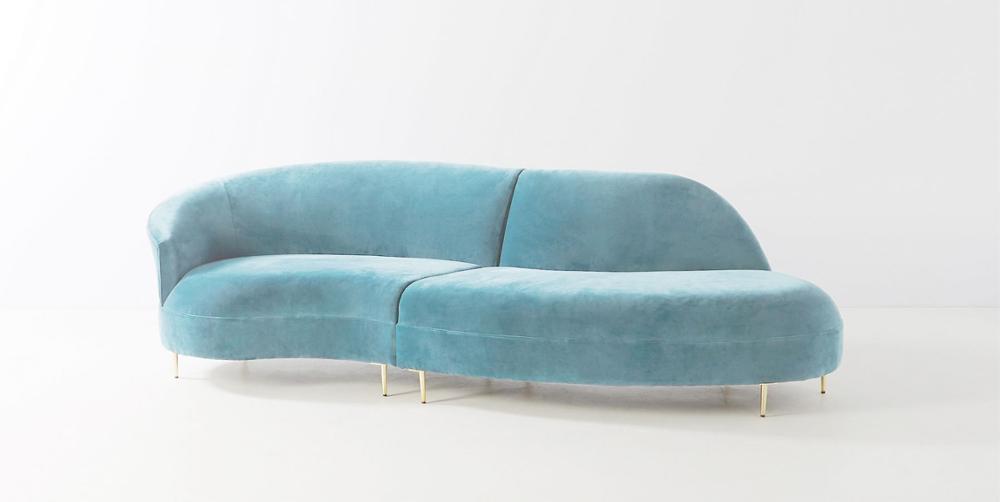 Velours/Bleu Clair