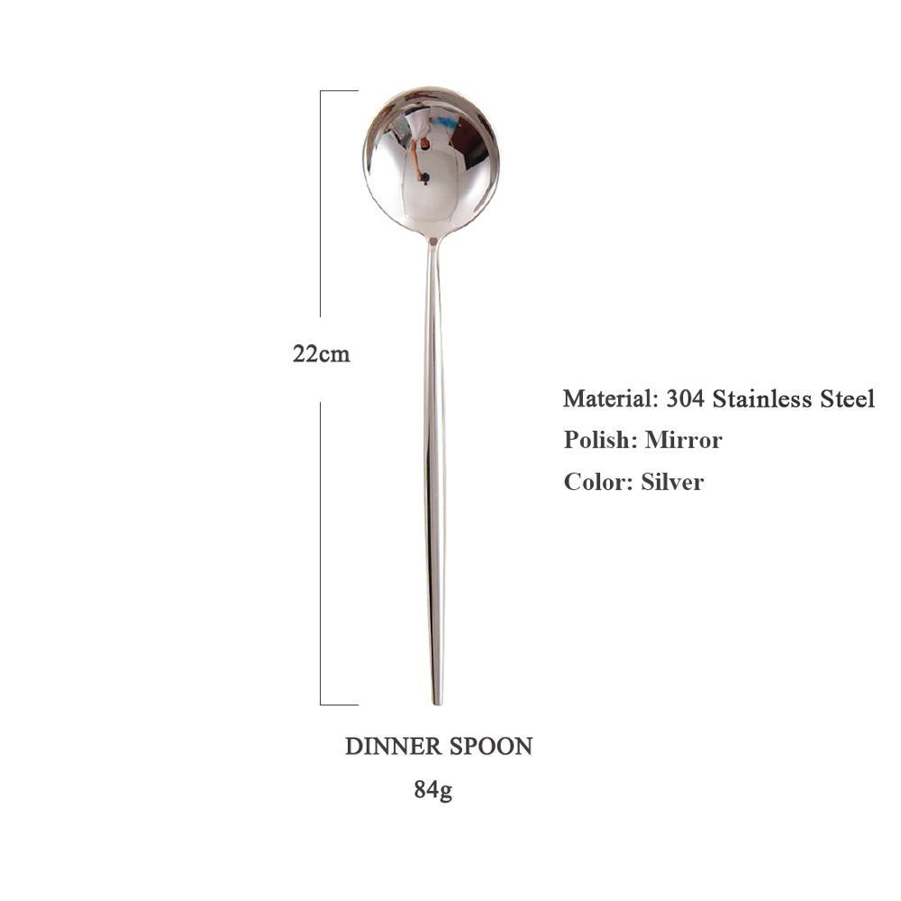 Cuillère à dîner en argent