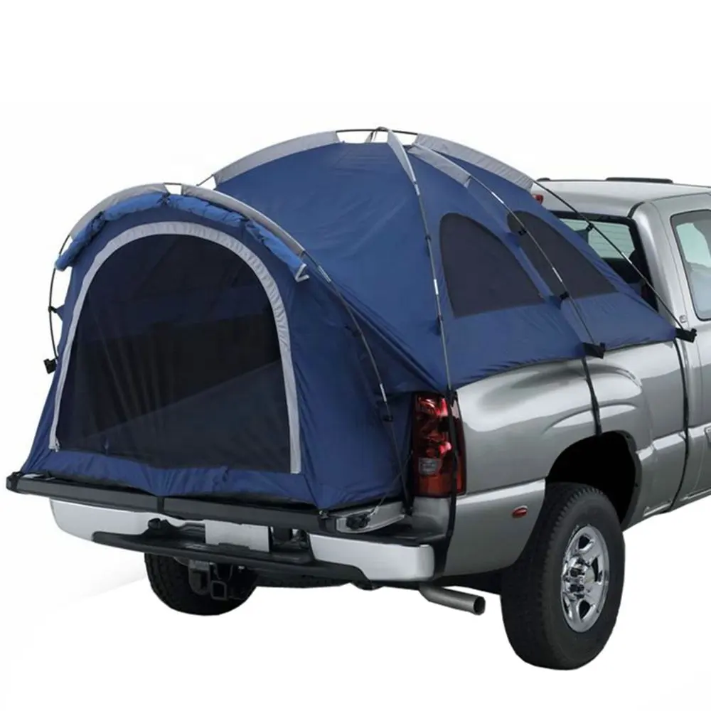 WZFQ alta calidad personalizado al aire libre Camping coche puerta trasera 4x4 remolque camioneta carpas con toldo COCHE Tienda trasera