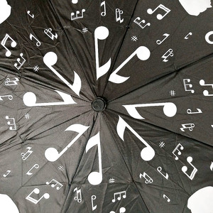 音乐笔记图案雨伞的礼物 - Product Image 2