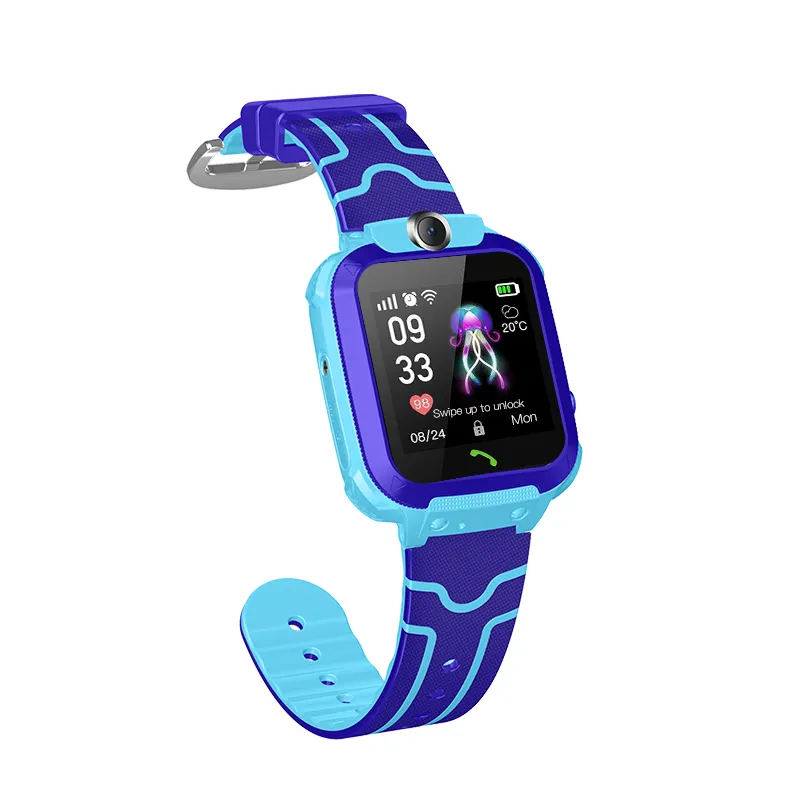 YQT hediye GPS izci akıllı saat M06for çocuklar/çocuk GPS bilezik Sos düğme izci Gsm GPS bulucu saat Smartwatch Q12