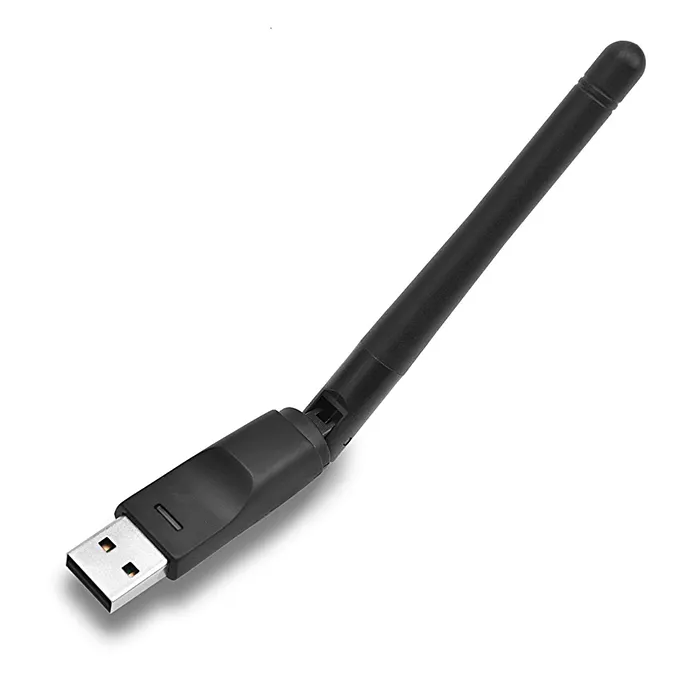 Atellite-receptor wifi usb, adaptador de 150Mbps, chipset mt7601 USB 2,0 inalámbrico 802.11n WiFi dongle para decodificador