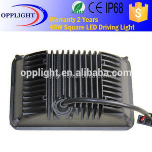 Garanti 2 yıl ıp68 12v 24v epistar yüksek verimlilik off-road 45W <span class=keywords><strong>led</strong></span> çalışma ışığı