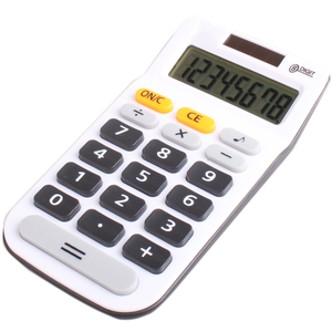 Promozione logo personalizzato stampa ufficio finanziario funzione tavoli calcolatrice mini 8 cifre solare costo di tascabile calcolatrice - Product Image 1