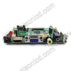 Scheda controller LCD TSU59 V2.0 supporto VGA + AV + Audio, supporto pannello lcd single/dual LVDS con 1920RGB * 1080,60Hz, scheda driver LCD - Product Image 2