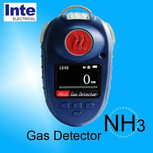 Detector de gas amoniaco nh3 portátil, alarma de fugas de gas amoniaco