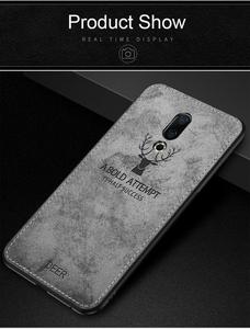 Basit telefon kılıfı Için Meizu16th 16X Retro Kumaş Bez Doku Yumuşak Telefon Kapak Için Meizu 16 Artı Note5 6 telefon kılıfı s