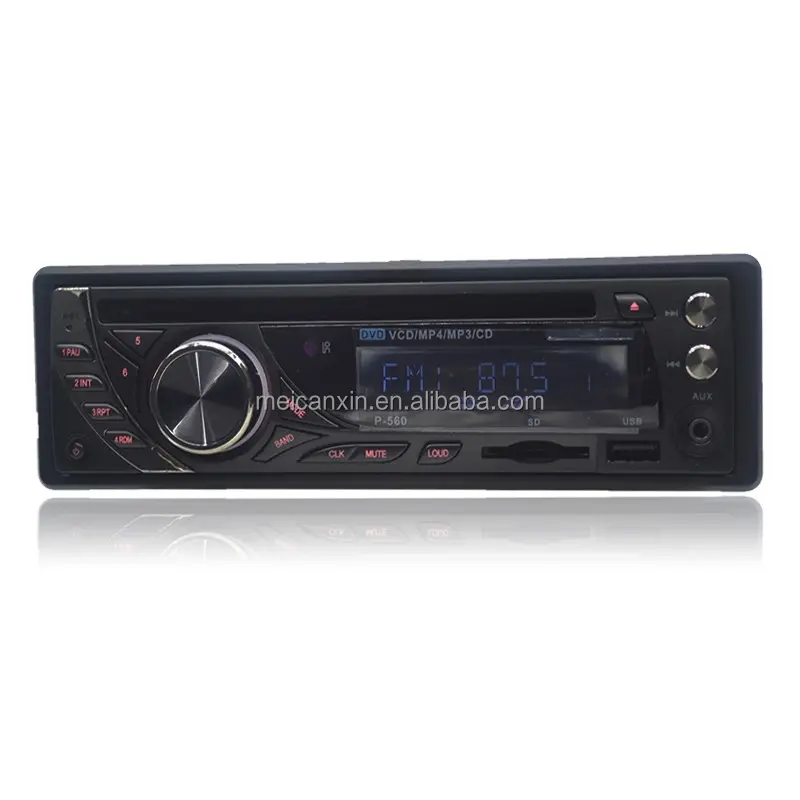 Single din Universal Car DVD CD player radio audio P-560auto DVD