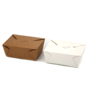食品级中国纸板带走纸质食品盒
