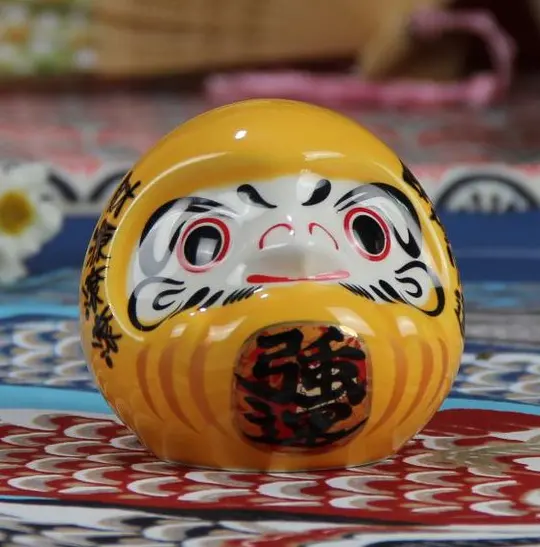 Presentes de viagem do japão, lembranças japonesas personalizadas daruma
