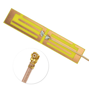 U.fl IPX arabirim kablosu Mini PCI ile 10 adet 700-2600MHz 4G LTE Multiband dahili gömülü devre PCB anten